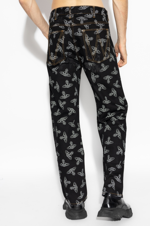 SchaferandweinerShops Tonga - Black Jeans with Logo Vivienne